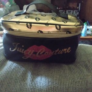 Juicy couture makeup bag